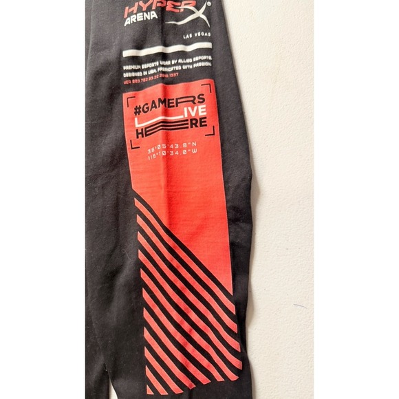 Esports HyperX, Men's XS, Long Sleeve Tee, Black, Arena Las Vegas Spaceman NWT - Picture 6 of 9